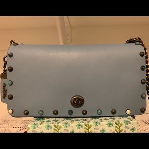 Beautiful & unique Coach Dinky 1941 w/rivets. NWOT